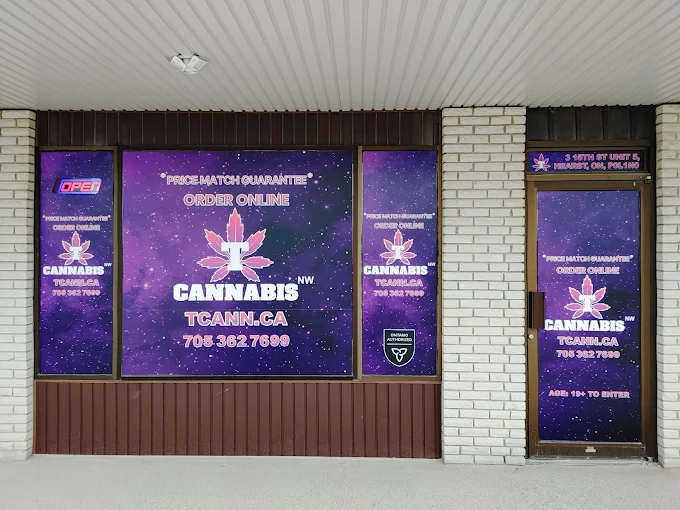 T Cannabis NW store front