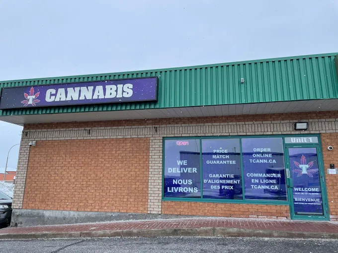 T Cannabis store front