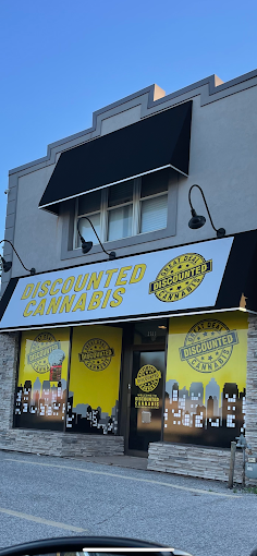 Discounted Cannabis store front