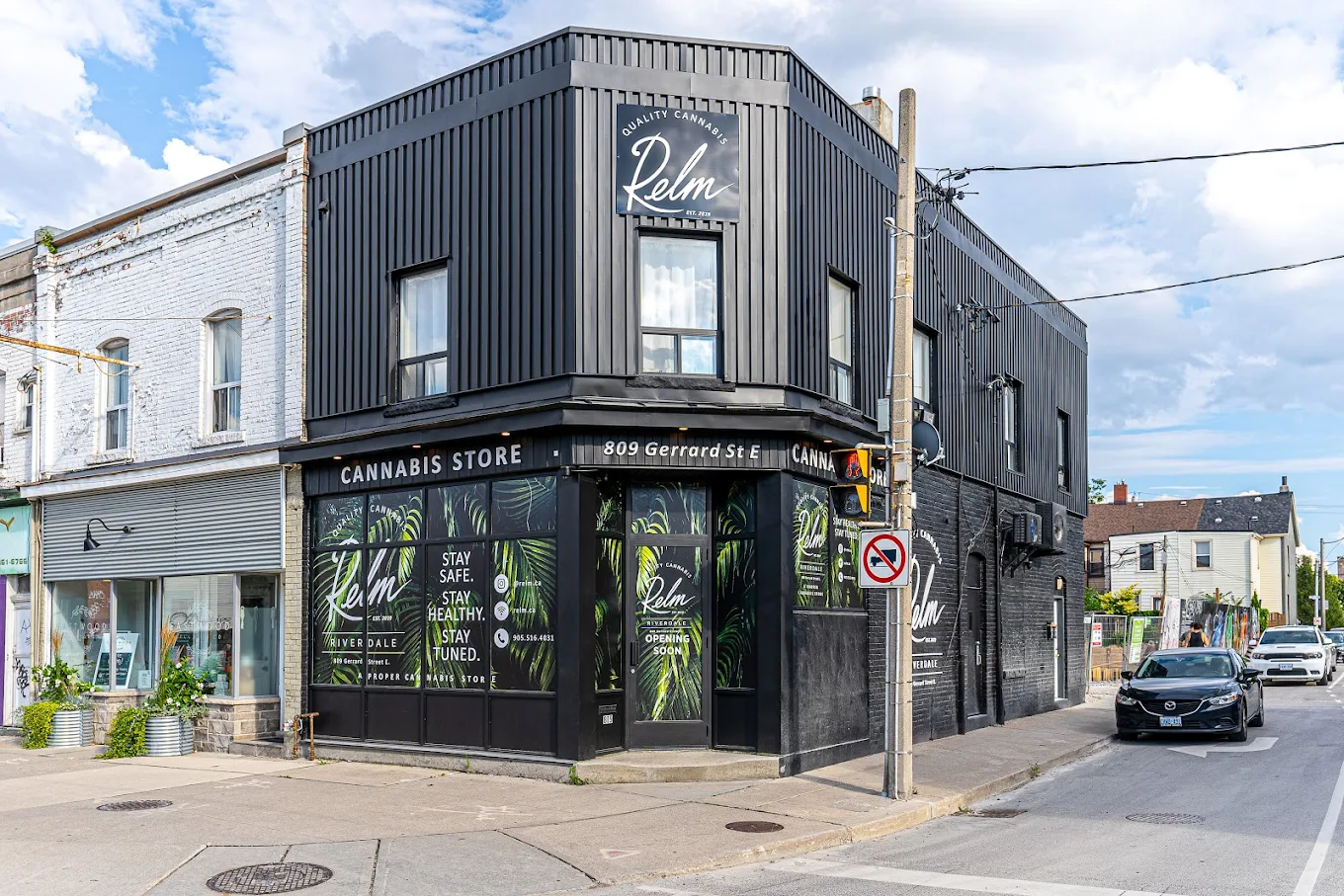 Relm Cannabis store front