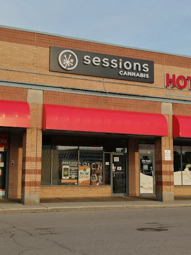 SESSIONS CANNABIS store front