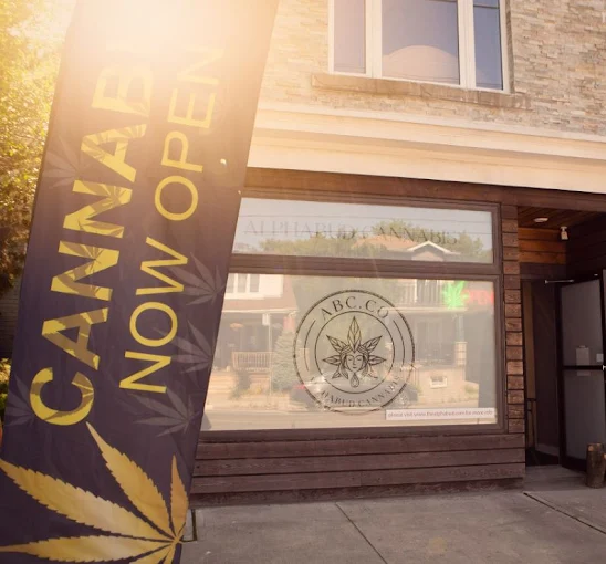 Alphabud Cannabis Company store front