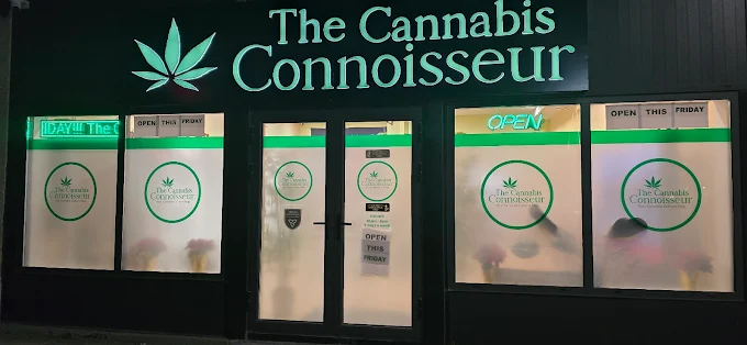 the cannabis connoisseur, woodville store front