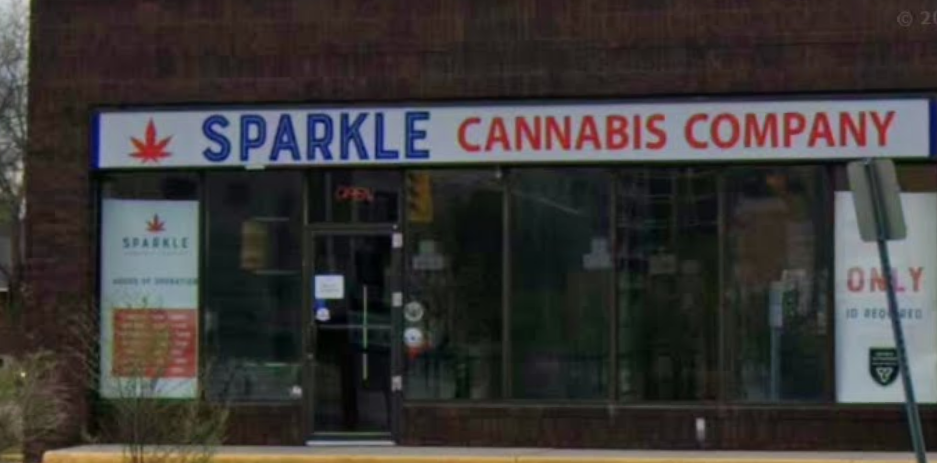 Sparkle Cannabis Company store front