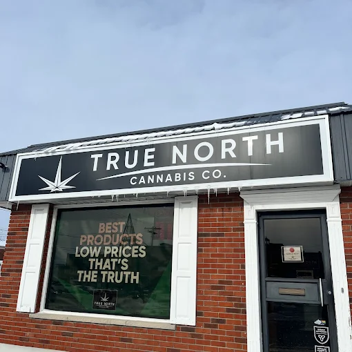 True North Cannabis Co store front