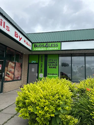 Buds 4 Less Cannabis Company store front