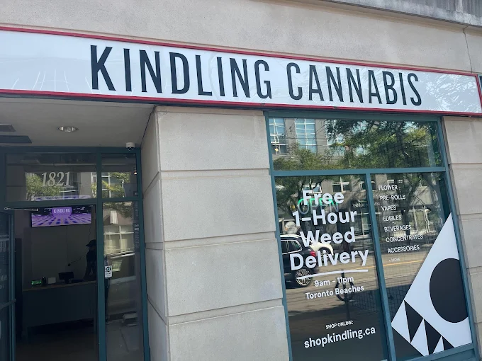 Kindling Cannabis store front