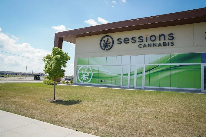 SESSIONS CANNABIS store front