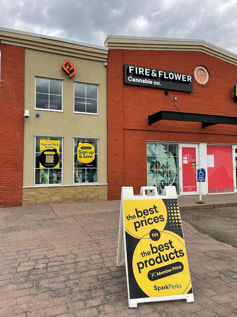 Fire & Flower Cannabis Co. - Fire & Flower Cannabis Co. - Edmonton Jackson Heights store front