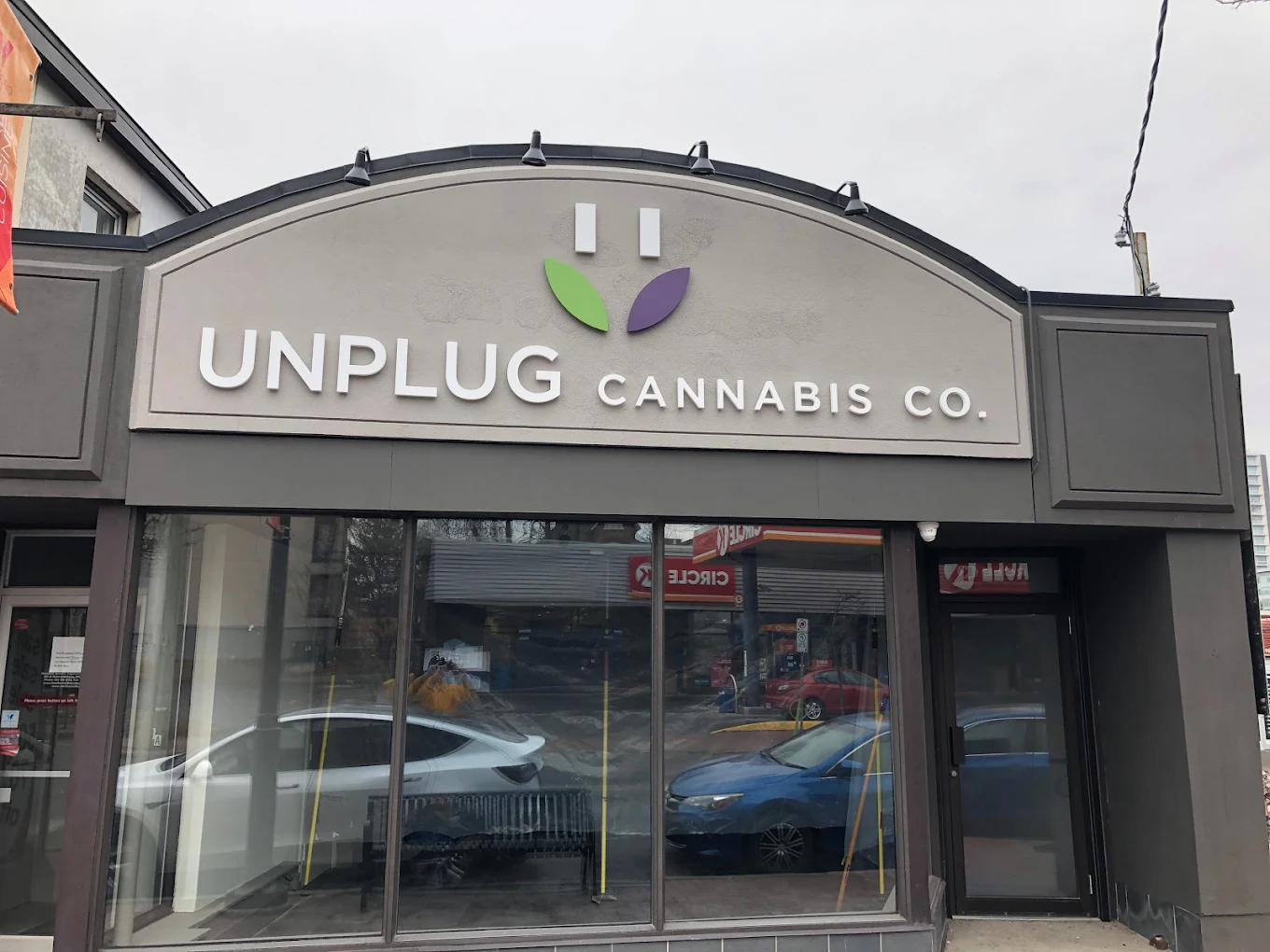 Unplug Cannabis Co. - Westboro store front