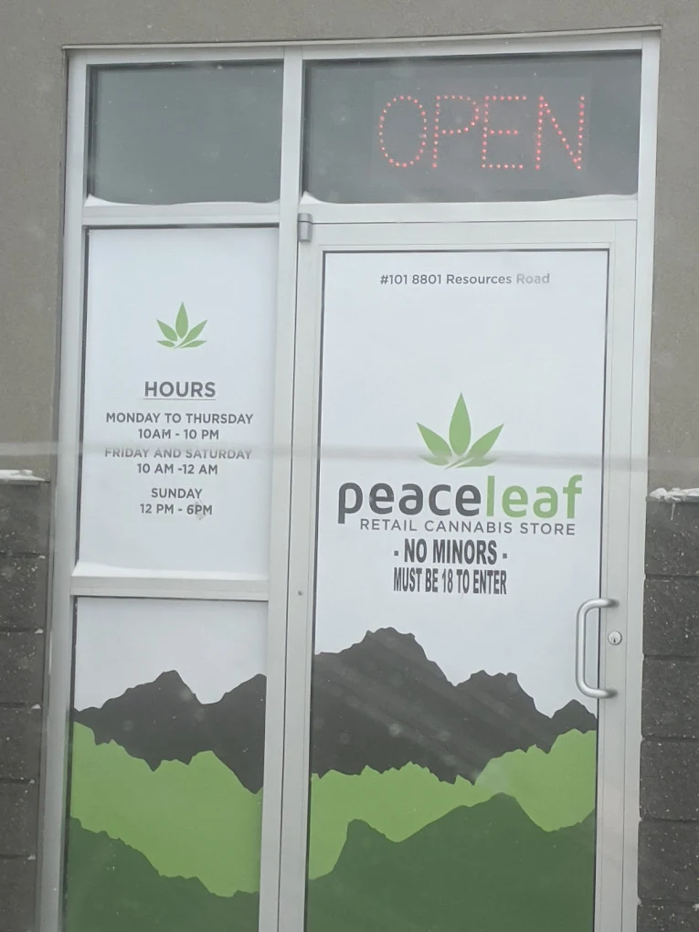 Cannabis 4 Less - Railtown (Grande Prairie) store front