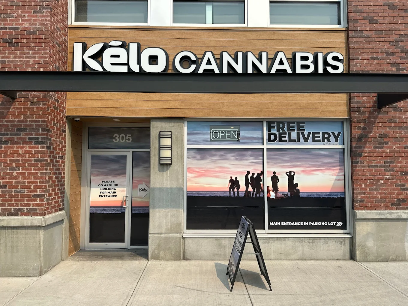 Kelo Cannabis - Kelo Cannabis - Kelowna store front