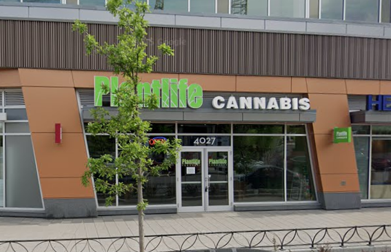 Plantlife Cannabis - Calgary - University District store front