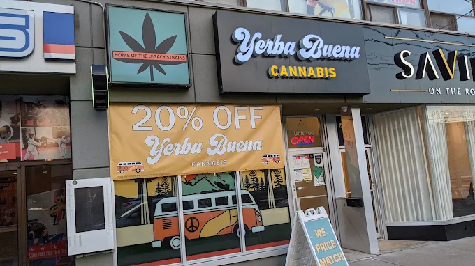 Yerba Buena Cannabis - Yerba Buena Cannabis - 1669 Bayview Ave. store front