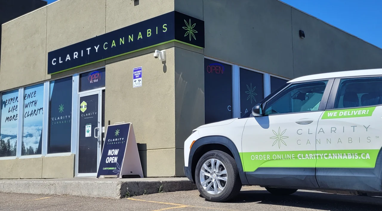 Clarity Cannabis - Clarity Cannabis - Dawson Creek store front