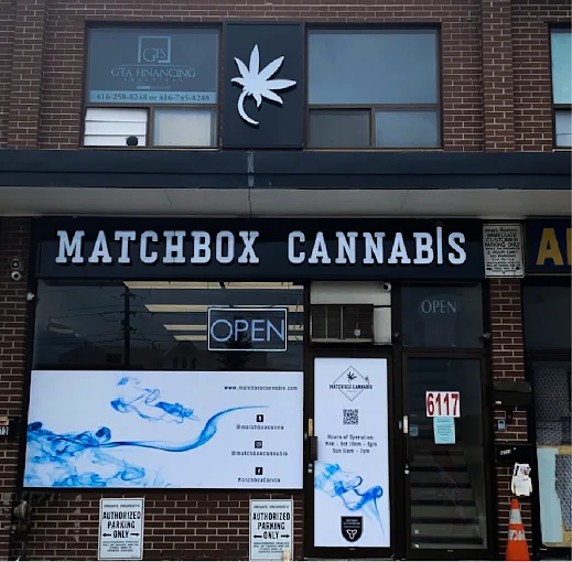 Matchbox Cannabis - Matchbox Cannabis - Steeles Avenue store front