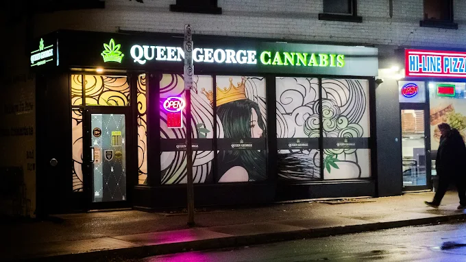 Queen George Cannabis - Queen George Cannabis - Caroline Street store front