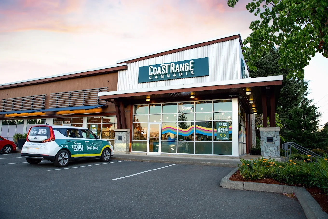Coast Range Cannabis - Crown Isle store front