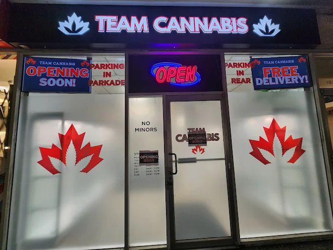Team Cannabis - Vancouver store front
