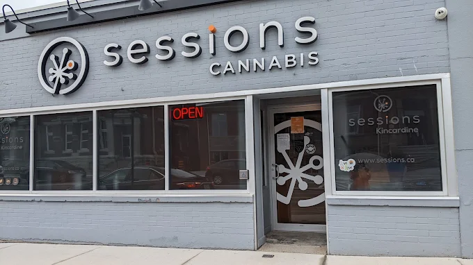 Sessions Cannabis - Sessions Cannabis - Kincardine store front