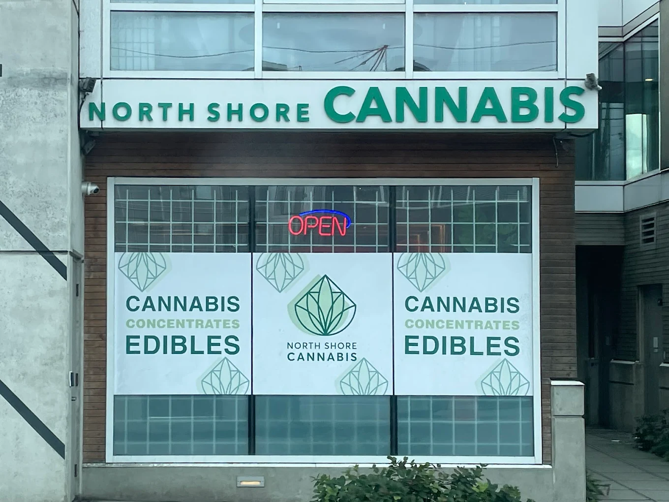 North Shore Cannabis store front