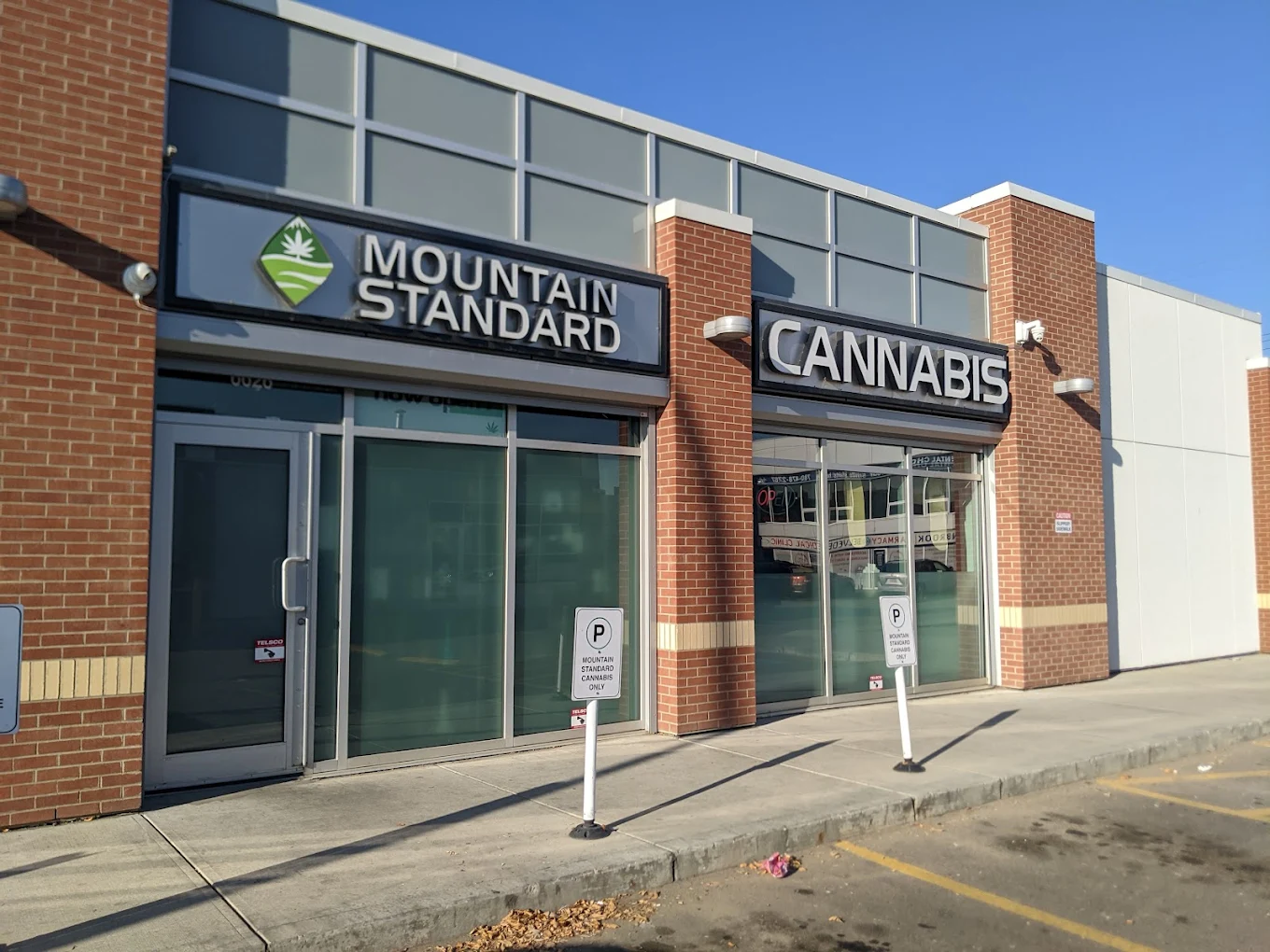 Mountain Standard Cannabis - 66 Street store front