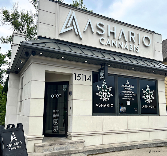Ashario Cannabis - Ashario Cannabis - Aurora store front