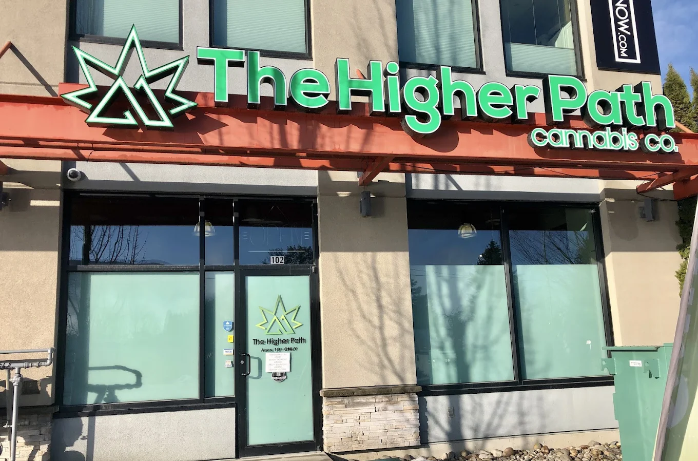 The Higher Path - The Higher Path - Castlegar store front