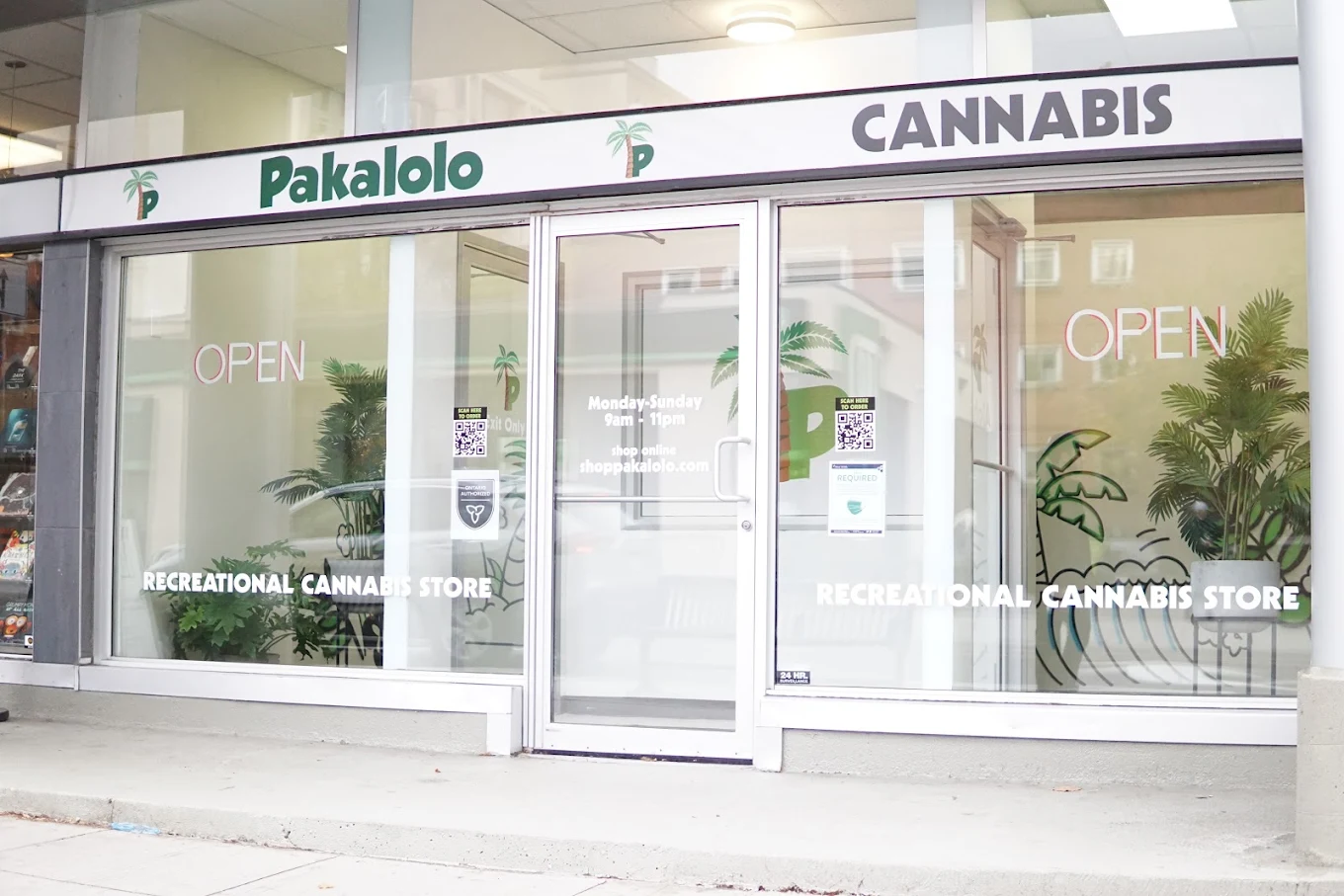 Pakalolo - Elgin St. store front