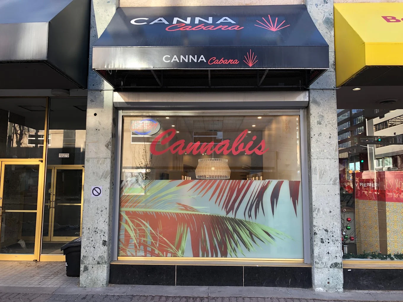 Canna Cabana - Jasper Avenue store front