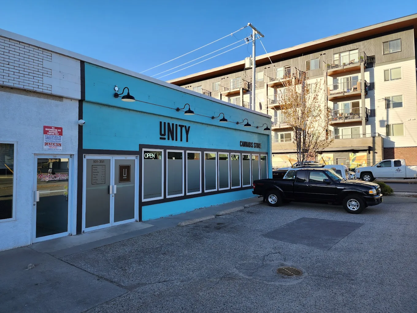 Unity Cannabis - Penticton store front