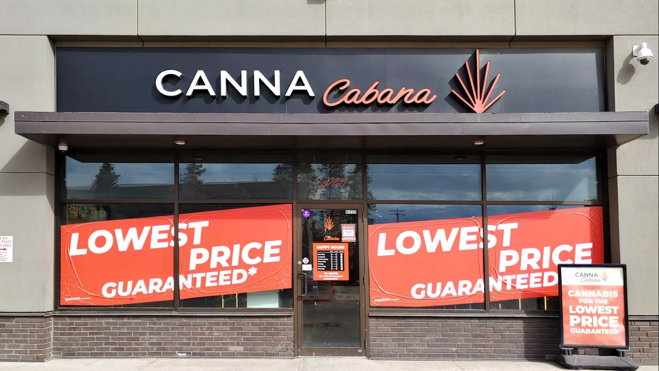 Canna Cabana - Olds store front
