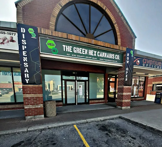 The Green Hex store front