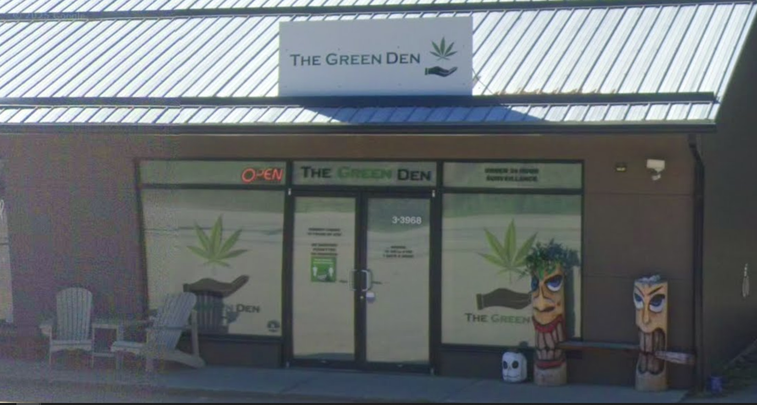 The Green Den Retail Cannabis - The Green Den Retail Cannabis store front