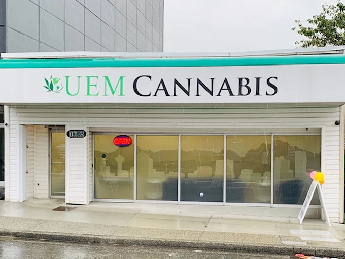 UEM Cannabis - UEM Cannabis - Vancouver store front
