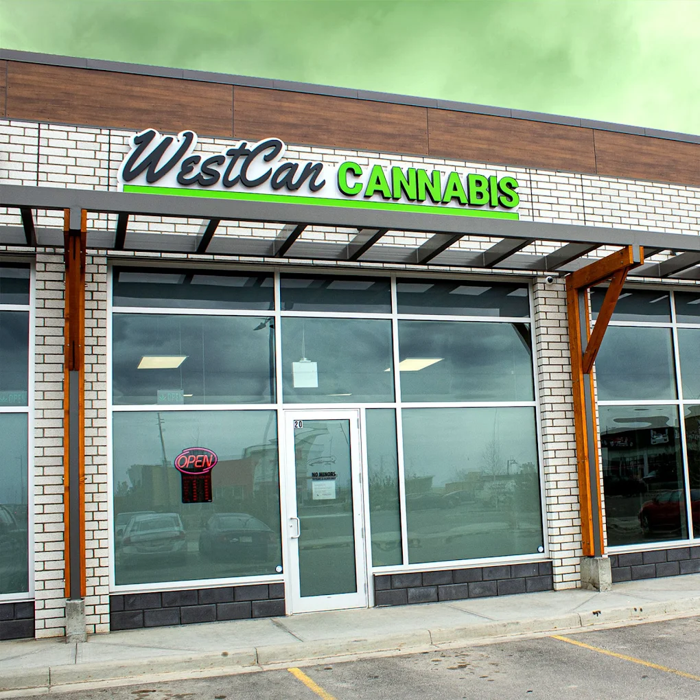 WestCan Cannabis - WestCan Cannabis - West store front