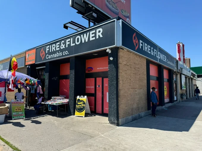 Fire & Flower Cannabis Co. - Fire & Flower Cannabis Co. - Toronto Sheridan Mall store front