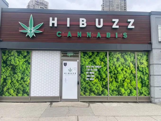 HiBUZZ Cannabis - Mississauga store front
