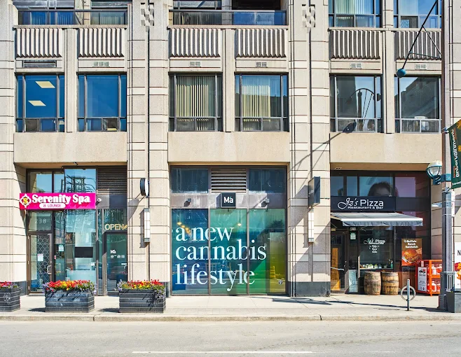 Má Cannabis - Má Cannabis - Wellington store front