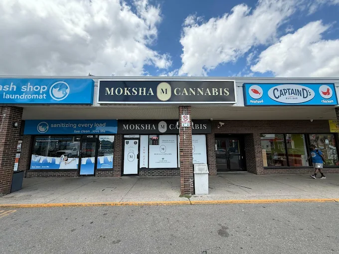 Moksha Cannabis - Jane Street, North York store front