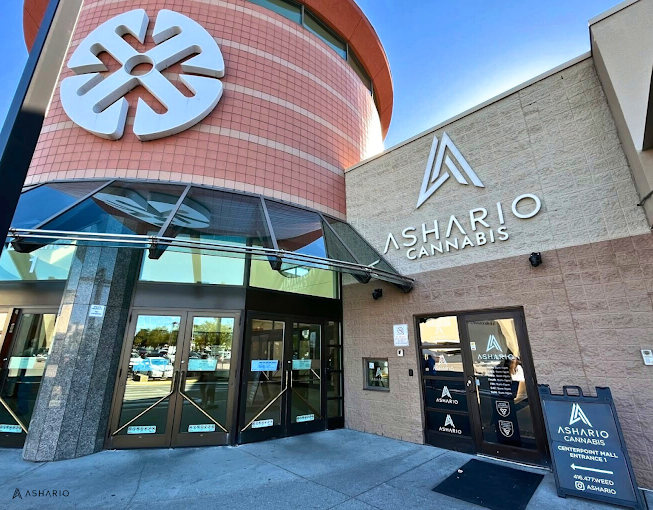 Ashario Cannabis - Ashario Cannabis - Centerpoint store front