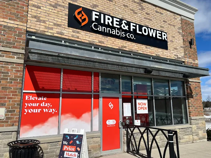 Fire & Flower Cannabis Co. - Fire & Flower Cannabis Co. - Pergola Commons store front