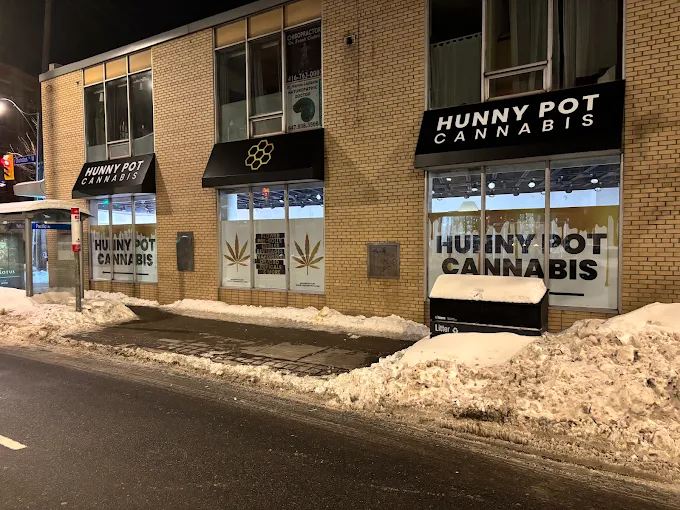 Hunny Pot Cannabis - Hunny Pot Cannabis - Junction Toronto store front