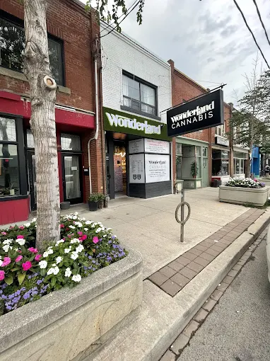 Wonderland Cannabis - Queen store front