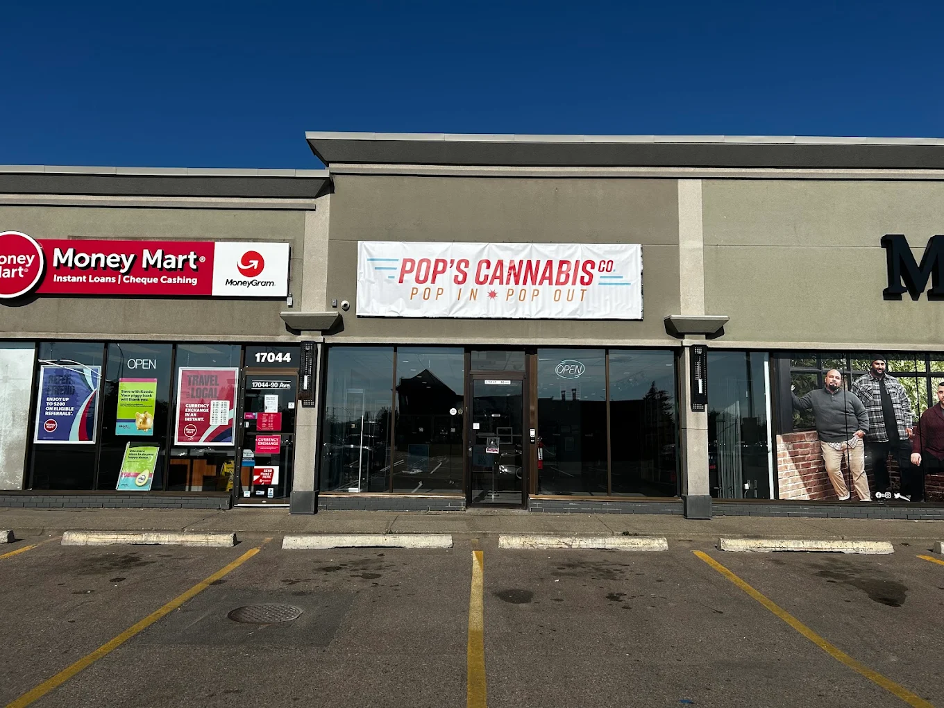 Pop's Cannabis Co. - Pop's Cannabis Co. - Edmonton (Westgate) store front