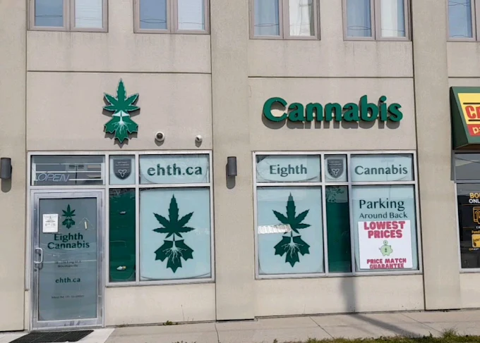 Eight Cannabis - Eight Cannabis - Bowmanville store front