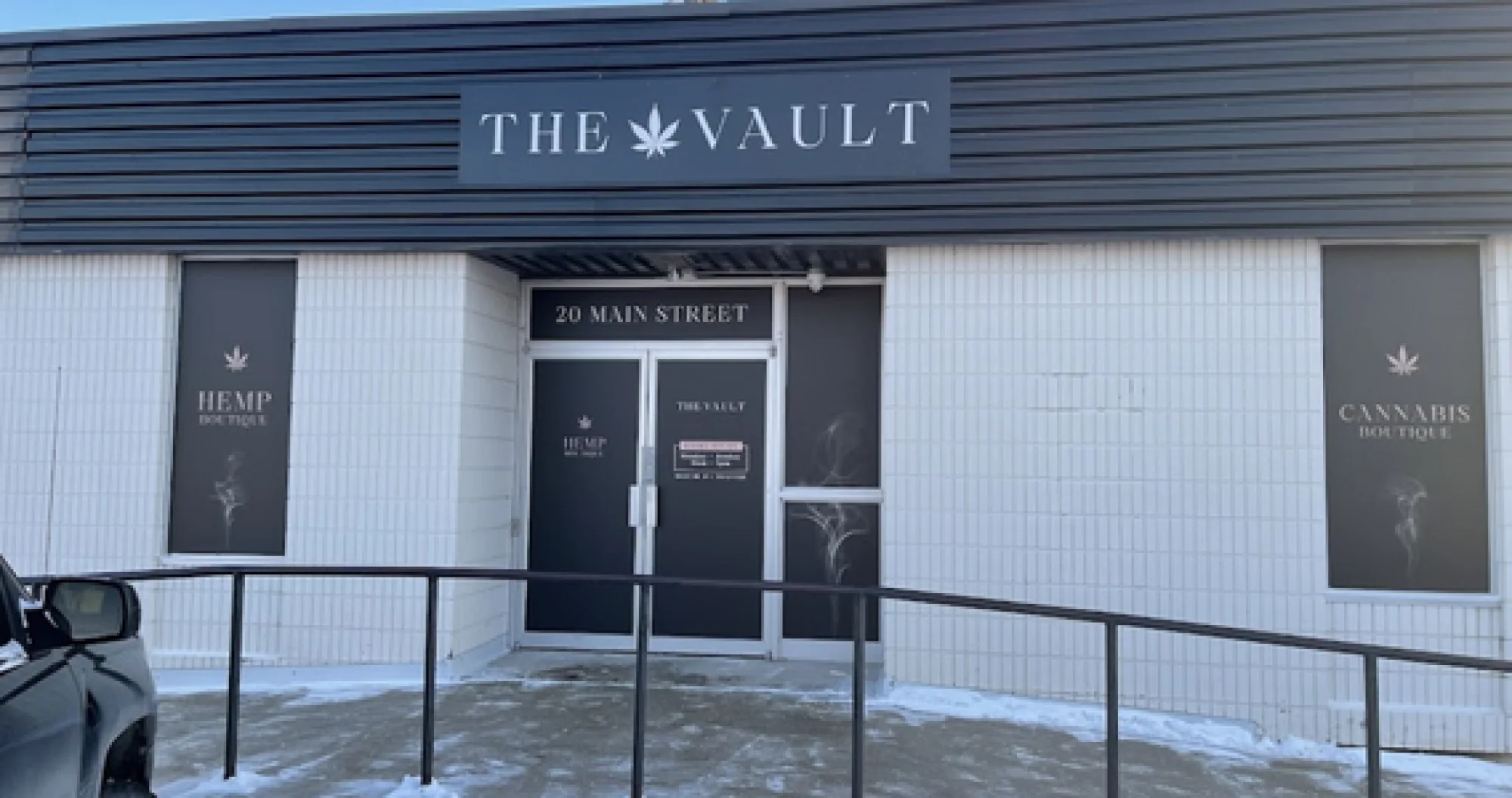 The Vault Cannabis - The Vault Cannabis - Winnipeg store front