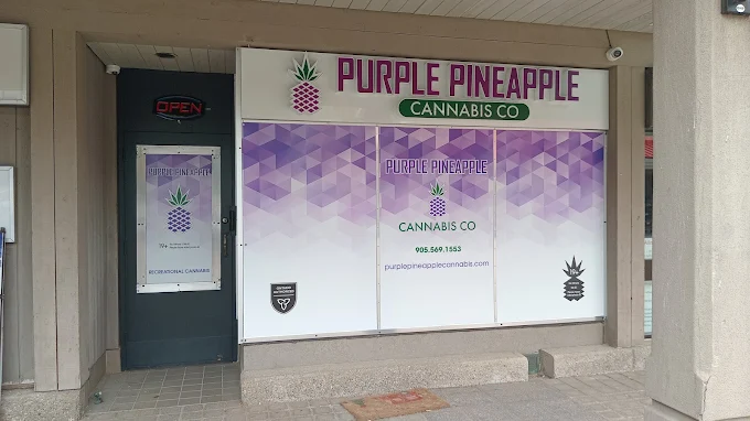 Purple Pineapple Cannabis - Purple Pineapple Cannabis - Mississauga store front