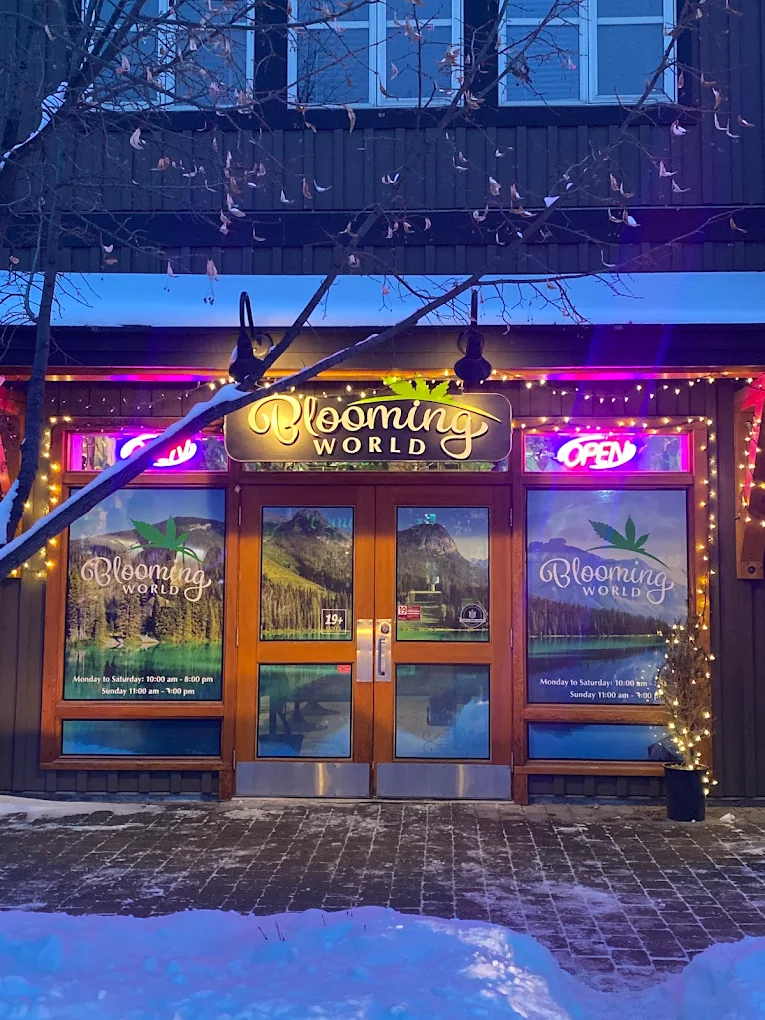 Blooming World Cannabis - Blooming World Cannabis - Invermere store front