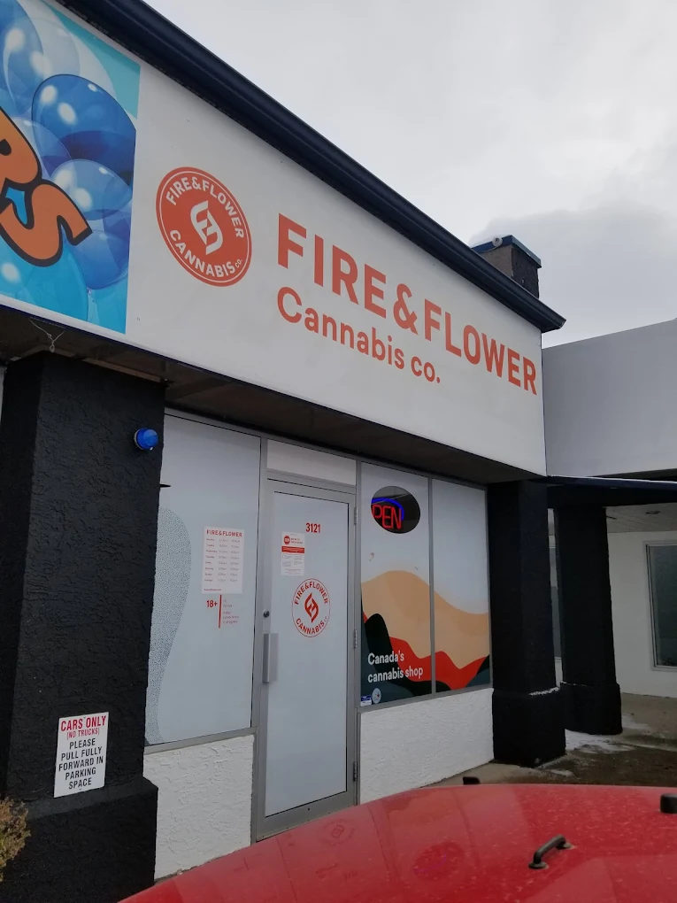 Fire & Flower Cannabis Co. - Fire & Flower Cannabis Co. - Red Deer Bower Center store front
